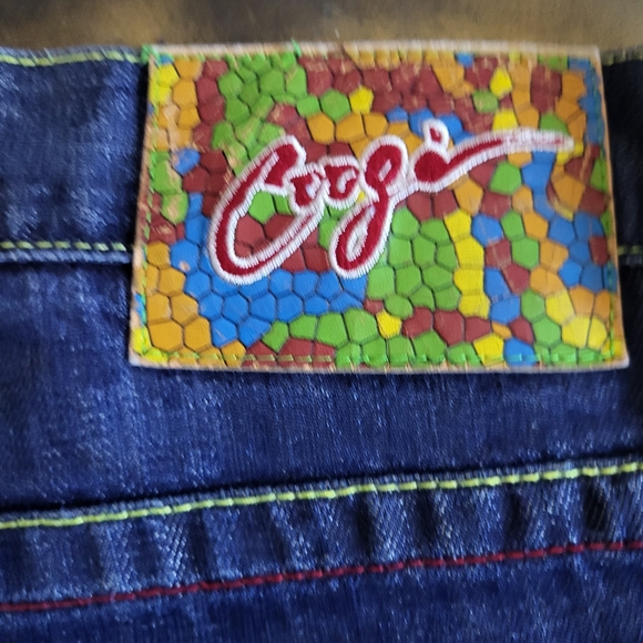 Coogi Men Vtg ,Y2k, Australian Authentic Embroidery, Baggie Style, Size 36Wx 34L - Picture 2 of 16